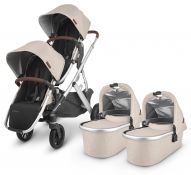 UPPAbaby Vista V2 Twin "Declan" inc 2 Carrycots